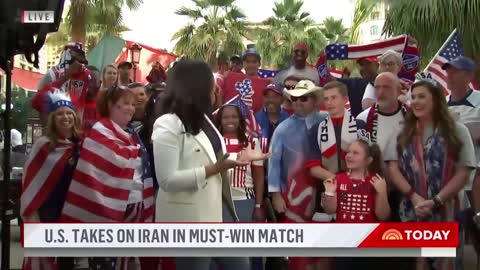 Team USA Captain Unflappable As He's Grilled By Iranian Journalists