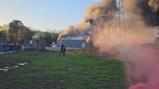 Future Police Training Site In Atlanta BURNS In SHOCKING Video