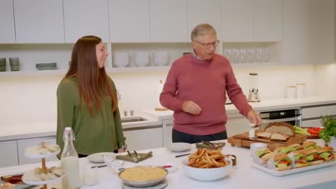 Bill Gates admits synthetic food tastes like shit... Like his personal Status..