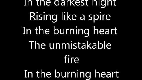 Burning Heart By Survior
