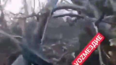 First-person footage of the storming of Ukrainian nationalist positions.