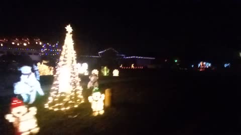 N Lake Cunningham Ave Saint Johns FL Christmas lights