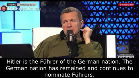 💬 The Germans were brought up on Martin Luther and will reproduce new Hitlers