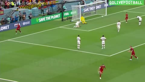 Spain vs Germany - Highlights QATAR 2022