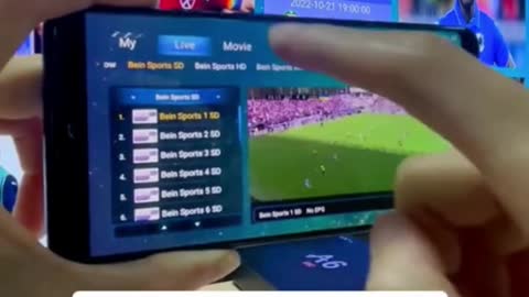 IPTV Watch live Stream On Mobile or TV