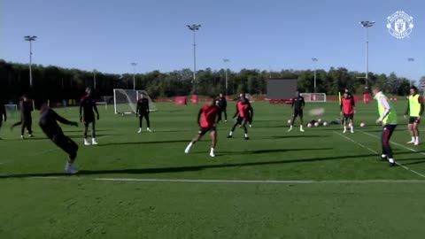 Training | United prepare for Liverpool clash | Manchester United v Liverpool | Premier League