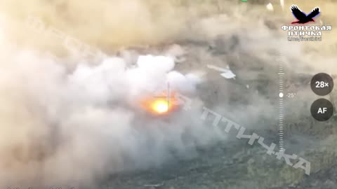 FPV Destroys a Ukrainian Machine Gun Position