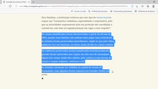 Exposição de múmias no México pode gerar riscos à saúde, dizem cientistas