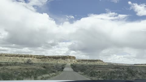 Driving Around Chaco Culture NM