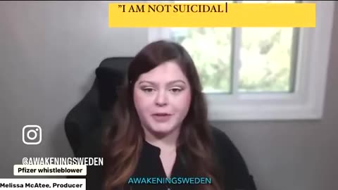 Pfizer Whistleblower: "I am not suicidaI" "If anything happens to me" "It is big...