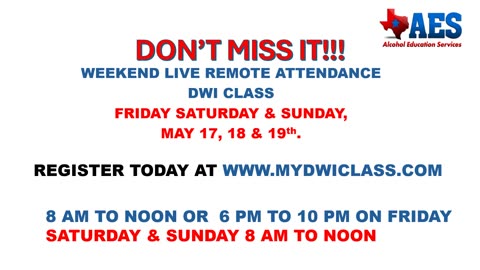 This Weekend & More Classes