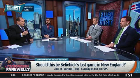 FIRST THINGS FIRST Nick Wright reacts Bill Belichick on future with Patriots