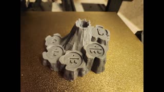 3D Print of War of the Ring's Mount Doom