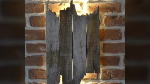 so simple and artistic wood lighting craft ideas/stylish home decor