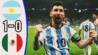 Mexico vs Argentina match highlights। #argentina #ytshorts