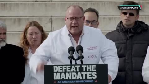 Dr. Pierre Kory Speaks at the Defeat the Mandates Rally in DC