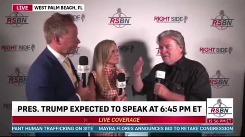 Steve Bannon Interview with RSBN at ACTCON 2023 Day 1