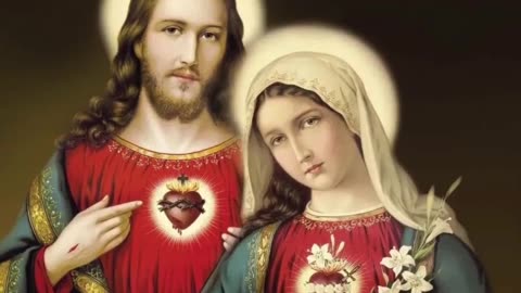 Virgin Mary: I can, with my son, give you the graces and the circle of protection