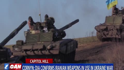 Cornyn: DIA confirms Iranian weapons in use in Ukraine war