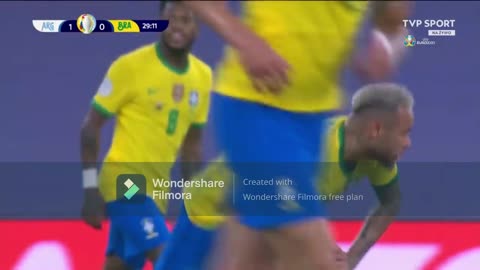 Brazil vs Argentina 2022 Copa America Final