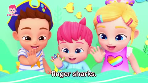 Baby Shark Finger Family Nursery Rhymes: Doo Doo Doo Fun for Kids!
