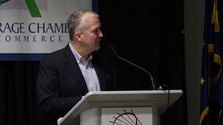 Sen. Dan Sullivan (R-Alaska) speaks to the Anchorage Chamber of Commerce - January 9, 2022