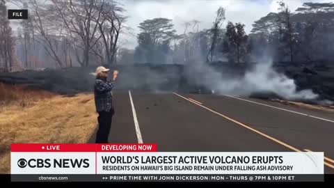 Hawaii's Mauna Loa, world's largest active volcano, erupts for first time in decades