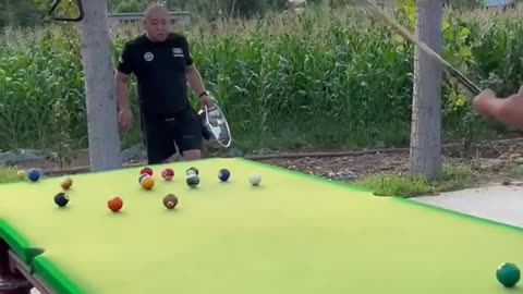 Funny Video Billiards million views