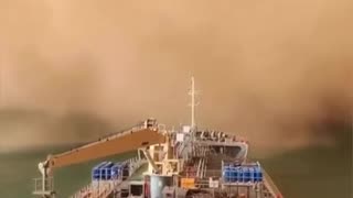 Sandstorm at Sea?