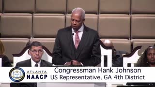 Hank Johnson spewing lies about Trump supporters
