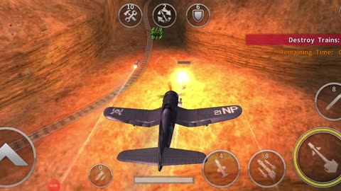 Gunship battle 3D game fighter aircraft Destroy