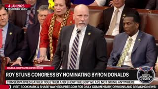 Chip Roy Stuns Congress By Nominating Byron Donalds For Speaker In House Shocker