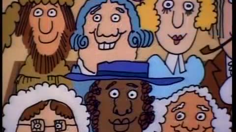 THE PREAMBLE to the US CONSITUTION - Schoolhouse Rock : Early-English-Lerners cartoon video