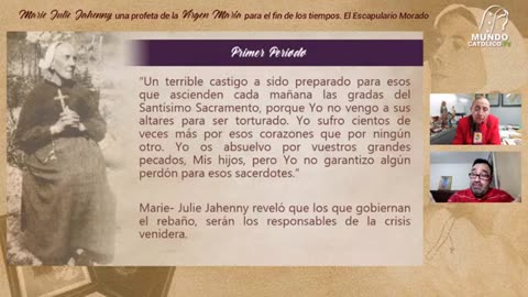 Mary Julie Jahenny, una profeta de la Virgen María para el fin de los tiempos. El escapulario morado