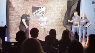 Paid by work to go to an improv show