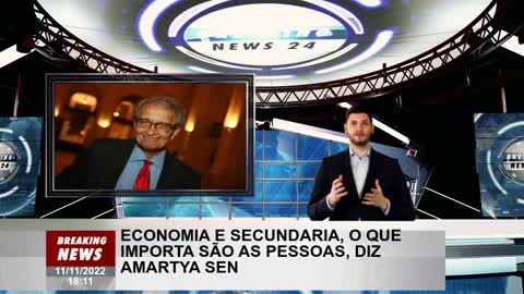 A economia é secundária, o que importa é as pessoas, diz Amartya Sen