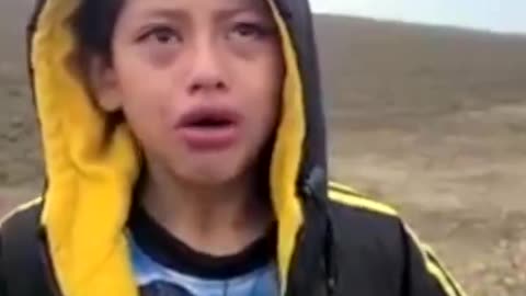 10-year-old boy walking alone in Texas desert was discovered by US Border Patrol