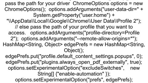 How to open Chrome with a specific profile using Selenium