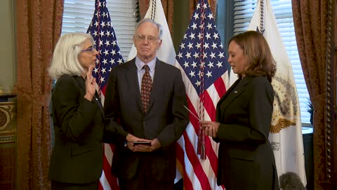 Ceremony marks swearing-in of Dr. Prabhakar as Director of OSTP by Vice President Harris