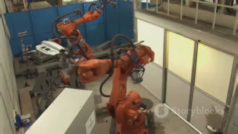 AI - Revolution: Robots Take Over Repetitive Tasks in Manufacturing Plants, Cars Etc.:
