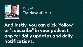 Day 61: The Name of Jesus — The Catechism in a Year (with Fr. Mike Schmitz)