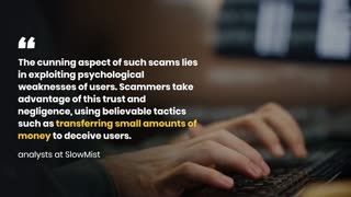 Blockchain Security Firm SlowMist Uncovers New Crypto Scam