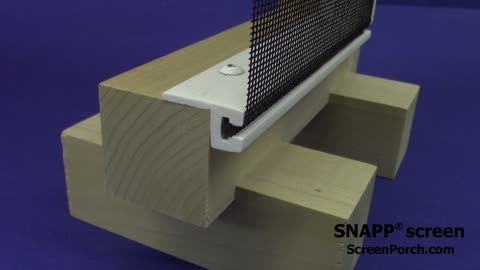 SNAPP® screen - Installation Series - Mounting "Around the Opening"