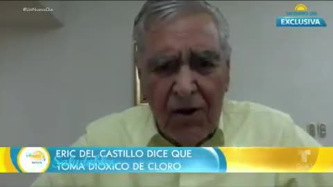 ERICK DEL CASTILLO USA EL DIOXIDO DE CLORO Y NO SE VA A VACUNAR