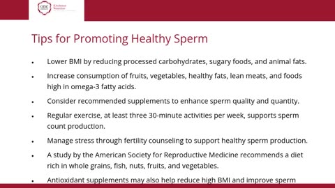 How Obesity Can Affect Sperm Quality