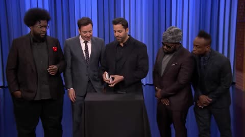 David Blaine Shocks Jimmy and The Roots with Magic Tricks