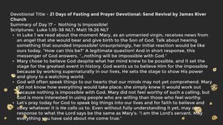 Power To Triumph (Day 17 of 21 Days Prayer & Fasting) || Nothing Is Impossible! || January 25, 2023