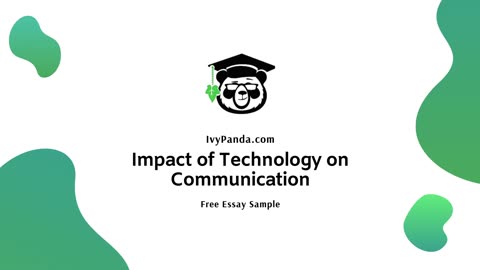 Impact of Technology on Communication | Free Essay Sample