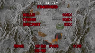 Ultimate Doom E2M3: Refinery