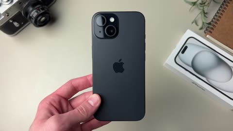 iPhone 15 Unboxing and First Impressions! (Black)